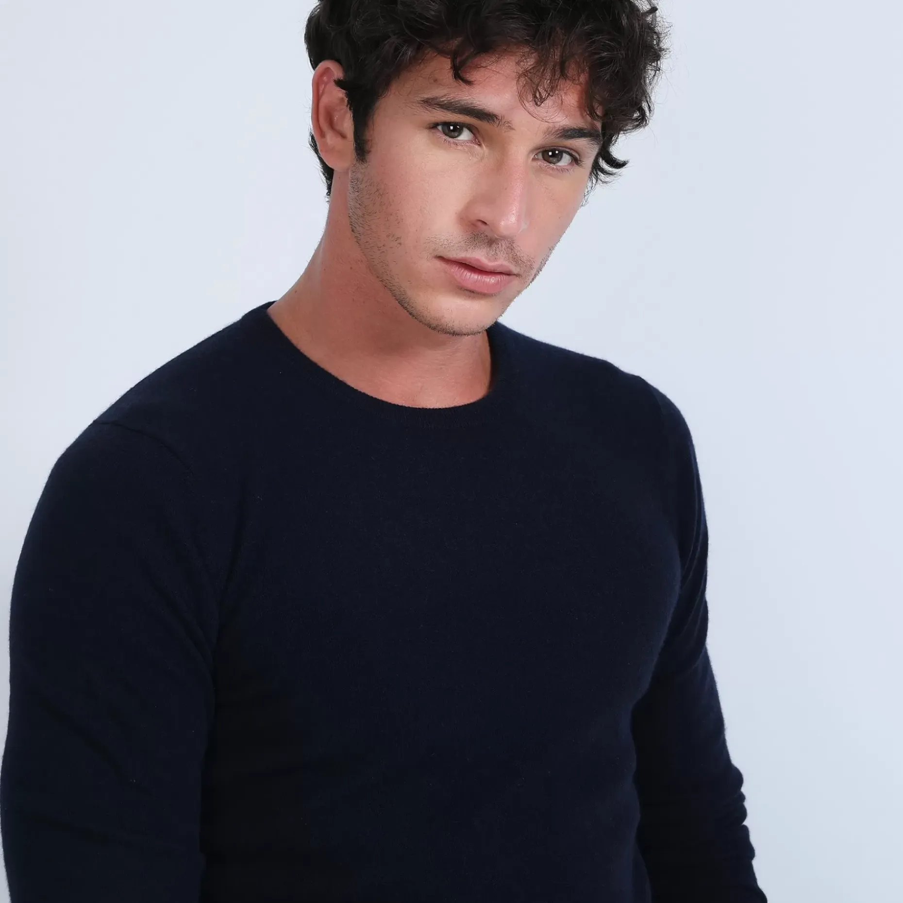 Maison Montagut Pulls>Pull Col Rond En Cachemire - Benoit
