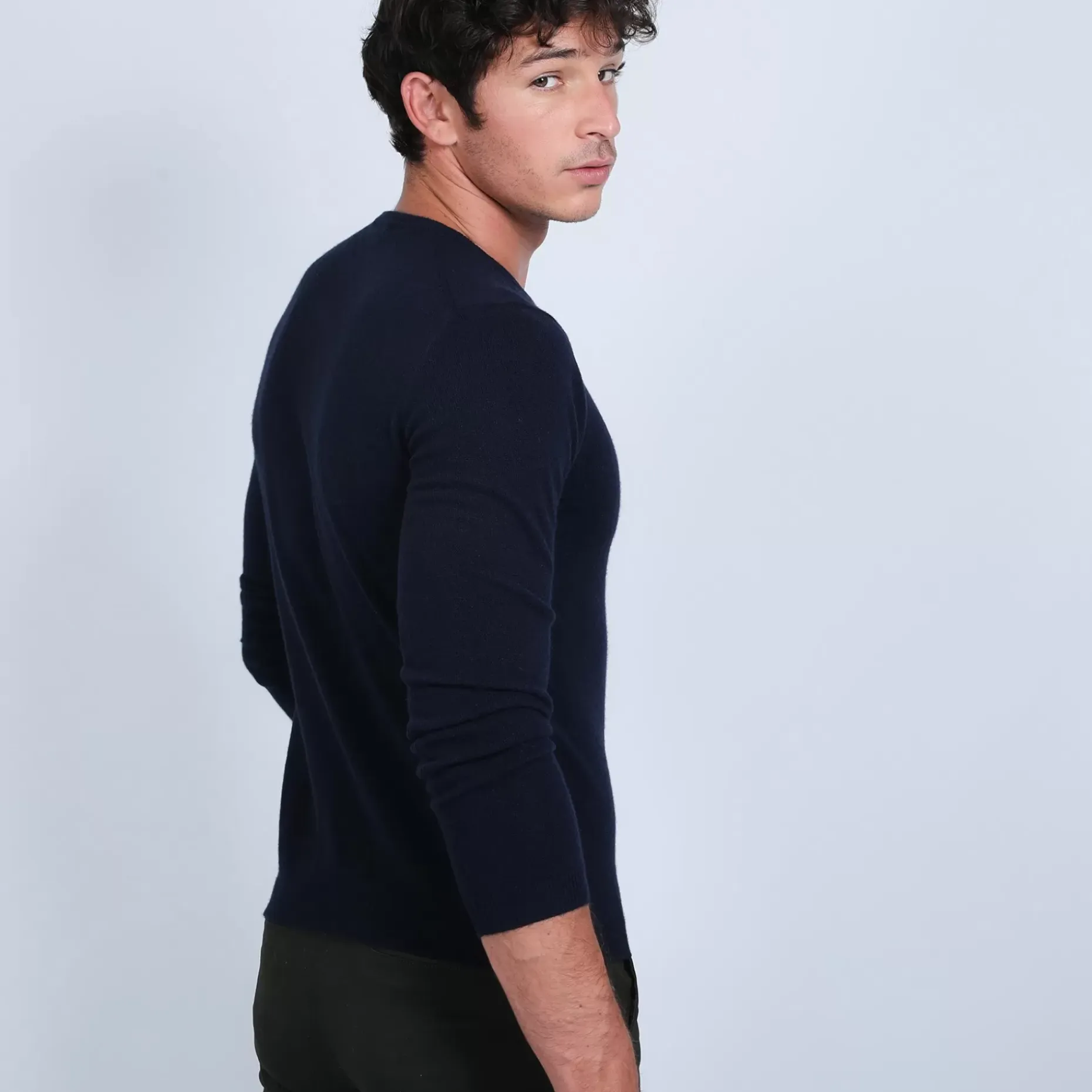 Maison Montagut Pulls>Pull Col Rond En Cachemire - Benoit