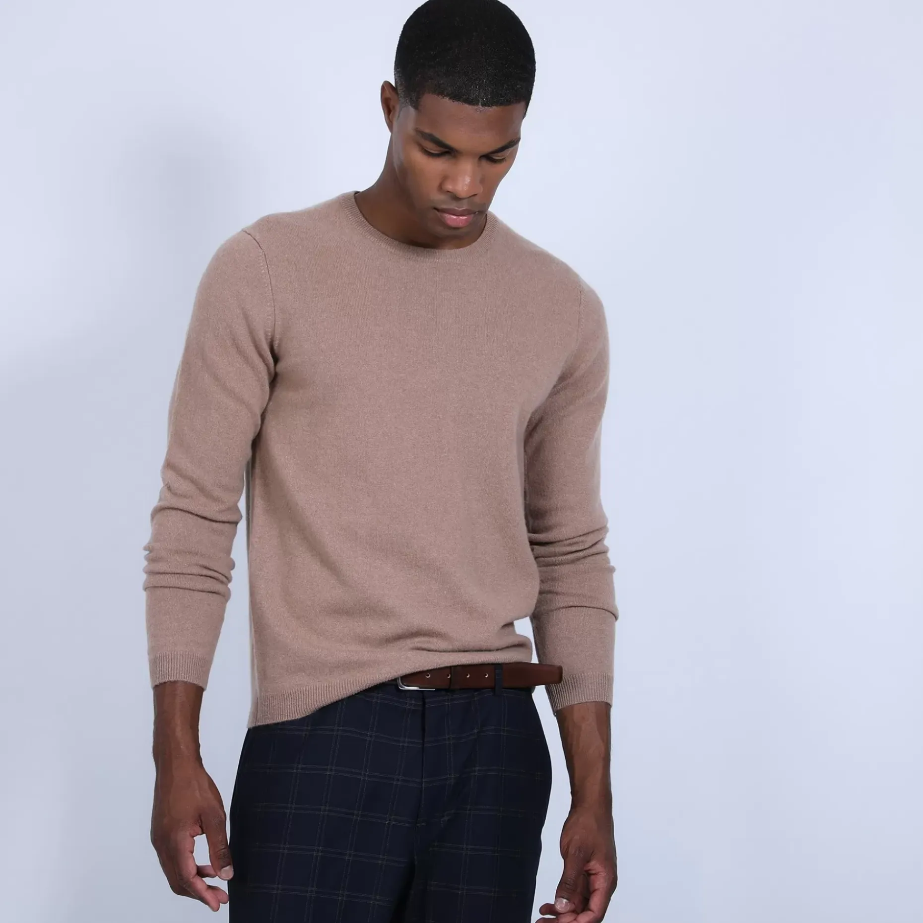 Maison Montagut Pulls>Pull Col Rond En Cachemire - Benoit