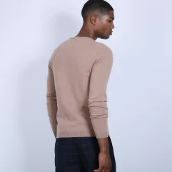 Maison Montagut Pulls>Pull Col Rond En Cachemire - Benoit