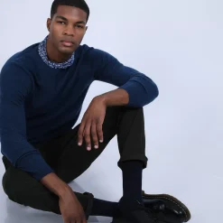Maison Montagut Pulls>Pull Col Rond En Cachemire - Benoit