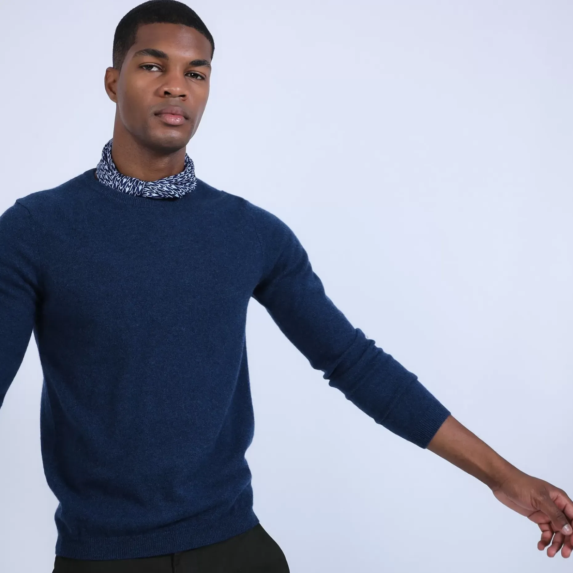 Maison Montagut Pulls>Pull Col Rond En Cachemire - Benoit