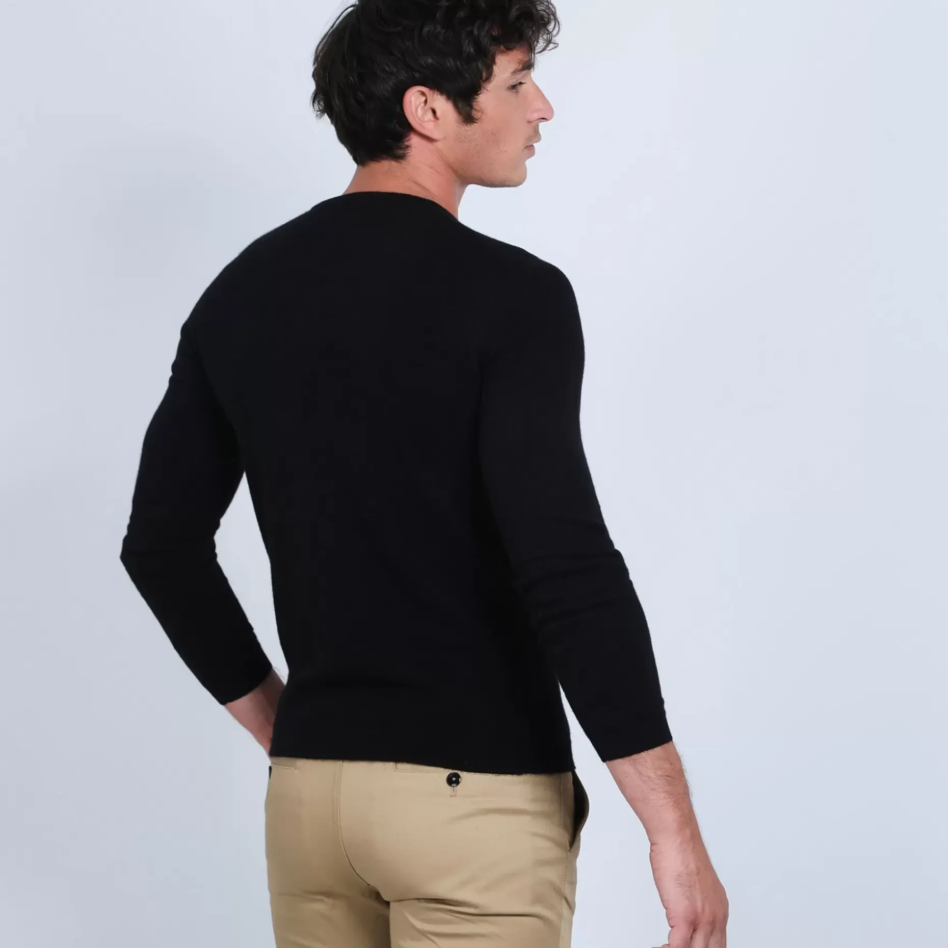 Maison Montagut Pulls>Pull Col Rond En Cachemire - Benoit
