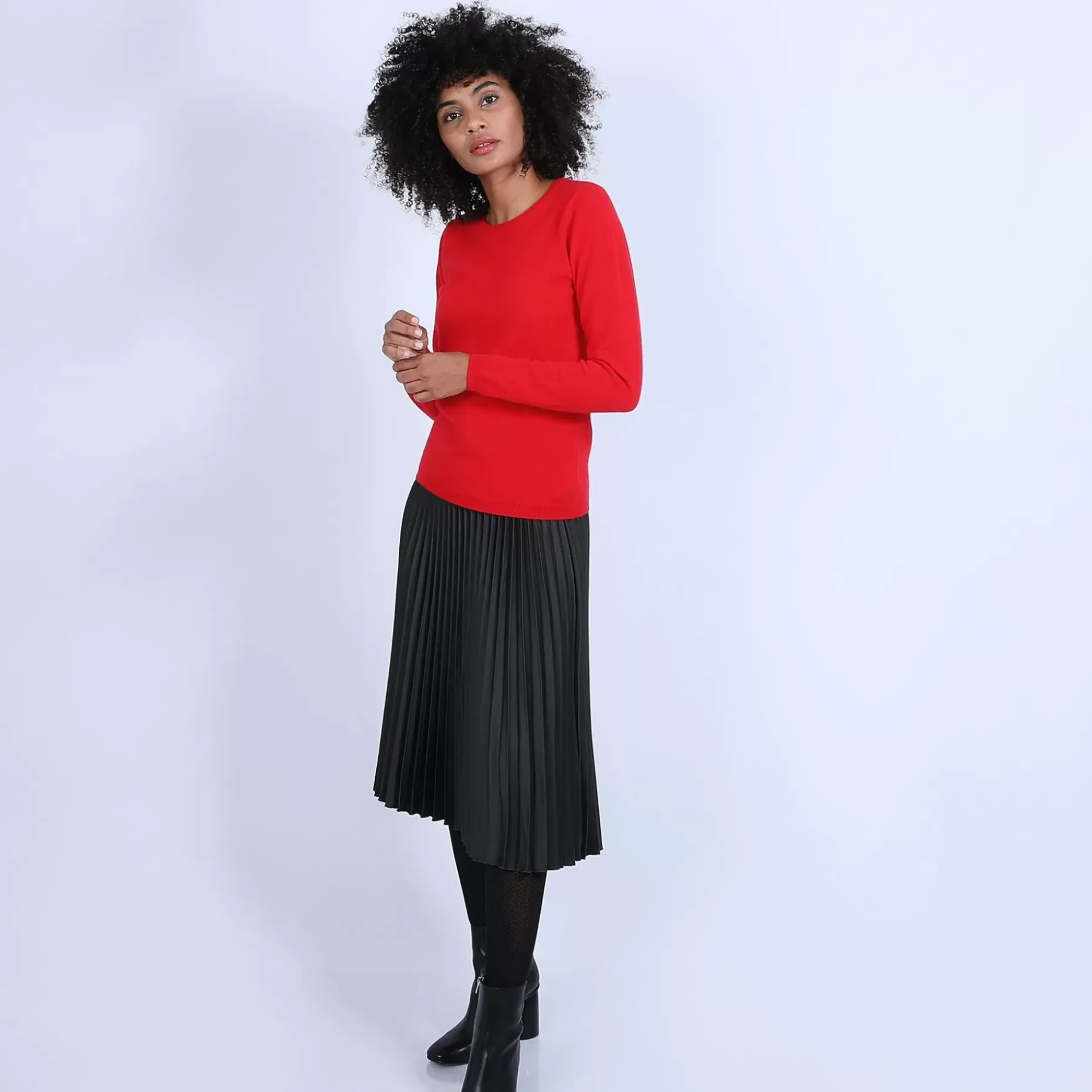 Maison Montagut Pulls>Pull Col Rond En Cachemire - Berline