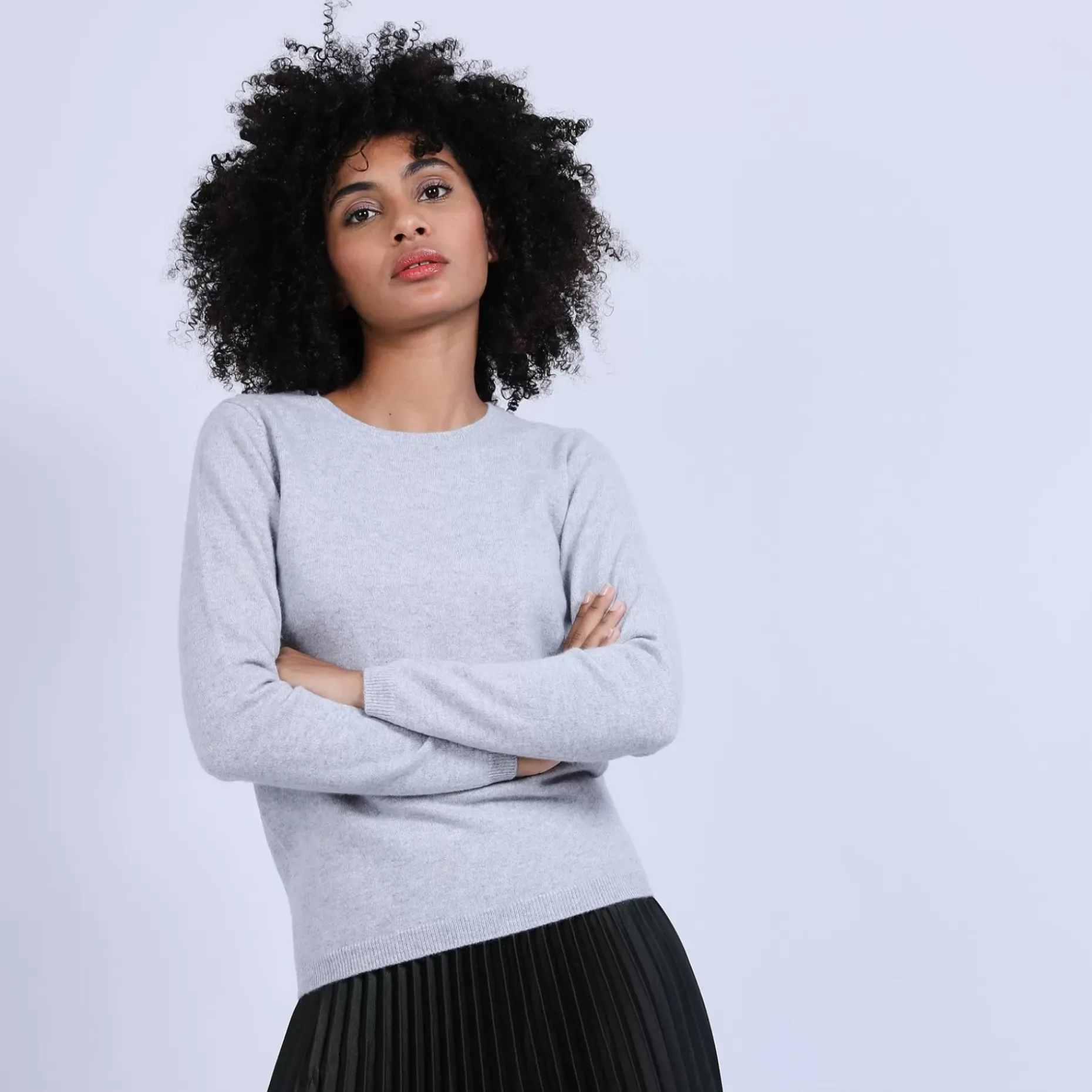 Maison Montagut Pulls>Pull Col Rond En Cachemire - Berline