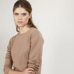 Maison Montagut Pulls>Pull Col Rond En Cachemire - Berline
