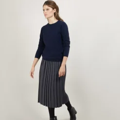 Maison Montagut Pulls>Pull Col Rond En Cachemire - Berline