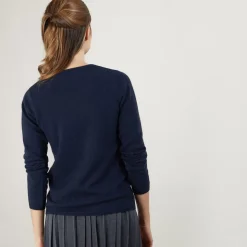 Maison Montagut Pulls>Pull Col Rond En Cachemire - Berline