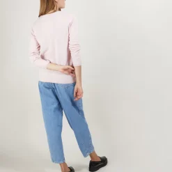 Maison Montagut Pulls>Pull Col Rond En Cachemire - Berline
