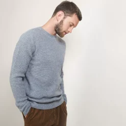 Maison Montagut Pulls>Pull Col Rond En Cachemire 4 Fils - Liverpool