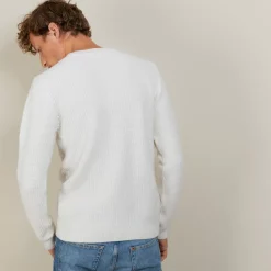 Maison Montagut Pulls>Pull Col Rond En Cachemire 4 Fils - Liverpool