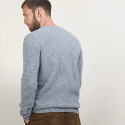 Maison Montagut Pulls>Pull Col Rond En Cachemire 4 Fils - Liverpool