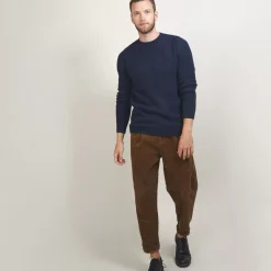 Maison Montagut Pulls>Pull Col Rond En Cachemire 4 Fils - Liverpool