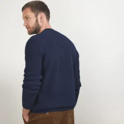Maison Montagut Pulls>Pull Col Rond En Cachemire 4 Fils - Liverpool