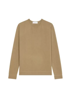 Maison Montagut Pulls>Pull Col Rond En Cachemire Finitions Roulotees - Ernest
