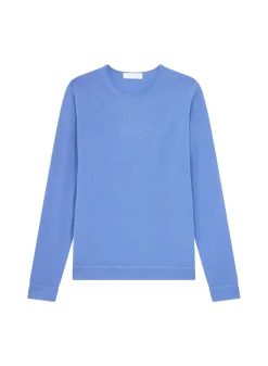 Maison Montagut Pulls>Pull Col Rond En Cachemire Finitions Roulotees - Ernest