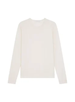Maison Montagut Pulls>Pull Col Rond En Cachemire Finitions Roulotees - Ernest