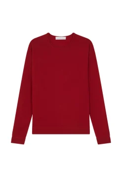 Maison Montagut Pulls>Pull Col Rond En Cachemire Finitions Roulotees - Ernest