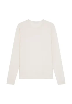 Maison Montagut Pulls>Pull Col Rond En Cachemire Finitions Roulotees - Ernest
