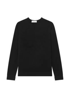 Maison Montagut Pulls>Pull Col Rond En Cachemire Finitions Roulotees - Ernest