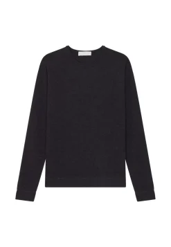 Maison Montagut Pulls>Pull Col Rond En Cachemire Finitions Roulotees - Ernest