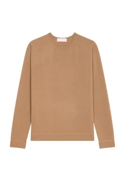 Maison Montagut Pulls>Pull Col Rond En Cachemire Finitions Roulotees - Ernest