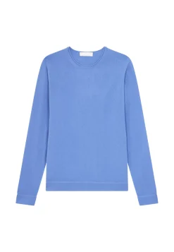 Maison Montagut Pulls>Pull Col Rond En Cachemire Finitions Roulotees - Ernest