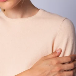Maison Montagut Pulls>Pull Col Rond En Cachemire Intemporel - Evana