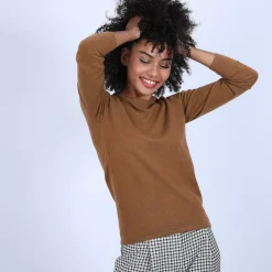Maison Montagut Pulls>Pull Col Rond En Cachemire Intemporel - Evana