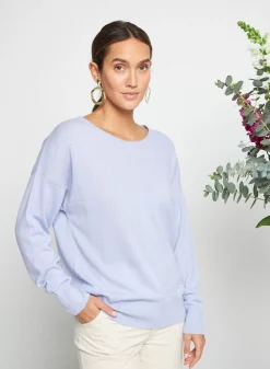 Maison Montagut Pulls>Pull Col Rond En Cachemire Light - Soraya