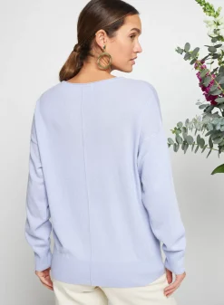 Maison Montagut Pulls>Pull Col Rond En Cachemire Light - Soraya