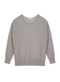 Maison Montagut Pulls>Pull Col Rond En Cachemire Light - Soraya