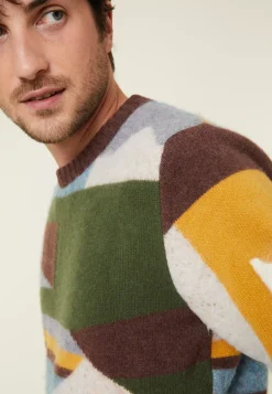 Maison Montagut Pulls>Pull Col Rond En Cachemire Superbowl - Florian Marron Fonce