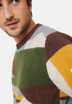 Maison Montagut Pulls>Pull Col Rond En Cachemire Superbowl - Florian Marron Fonce