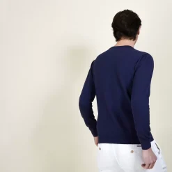 Maison Montagut Pulls>Pull Col Rond En Coton - Balboa
