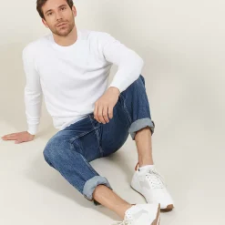Maison Montagut Pulls>Pull Col Rond En Coton - Balboa