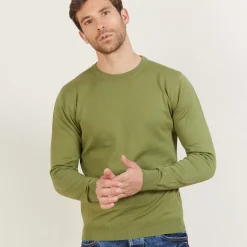 Maison Montagut Pulls>Pull Col Rond En Coton - Balboa
