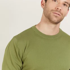 Maison Montagut Pulls>Pull Col Rond En Coton - Balboa