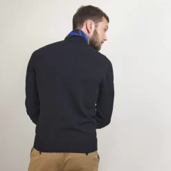 Maison Montagut Pulls>Pull Col Rond En Coton Cachemire - Burton
