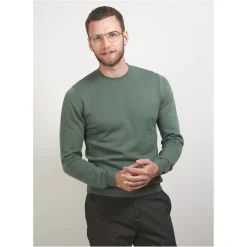 Maison Montagut Pulls>Pull Col Rond En Coton Cachemire - Burton