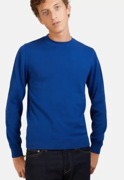 Maison Montagut Pulls>Pull Col Rond En Coton Cachemire - Burton