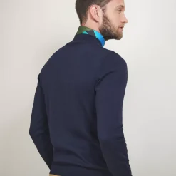 Maison Montagut Pulls>Pull Col Rond En Coton Cachemire - Burton