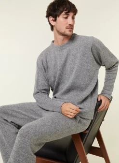 Maison Montagut Pulls>Pull Col Rond En Laine Et Cachemire - Fado