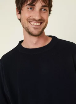 Maison Montagut Pulls>Pull Col Rond En Laine Et Cachemire - Fado