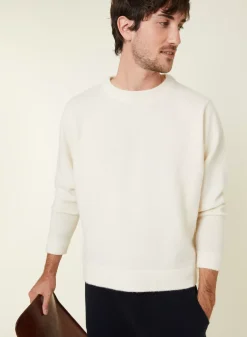 Maison Montagut Pulls>Pull Col Rond En Laine Et Cachemire - Fado