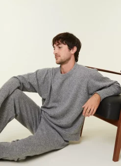 Maison Montagut Pulls>Pull Col Rond En Laine Et Cachemire - Fado