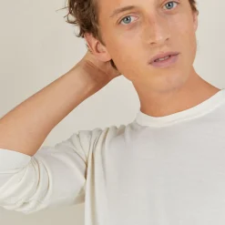 Maison Montagut Pulls>Pull Col Rond En Laine Et Soie - Barsam