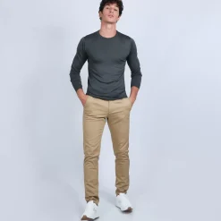 Maison Montagut Pulls>Pull Col Rond En Laine Et Soie - Barsam