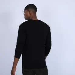 Maison Montagut Pulls>Pull Col Rond En Laine Et Soie - Barsam