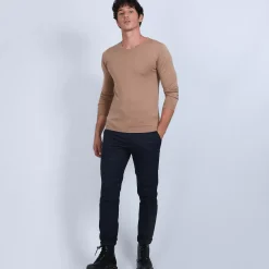 Maison Montagut Pulls>Pull Col Rond En Laine Merinos - Bardem